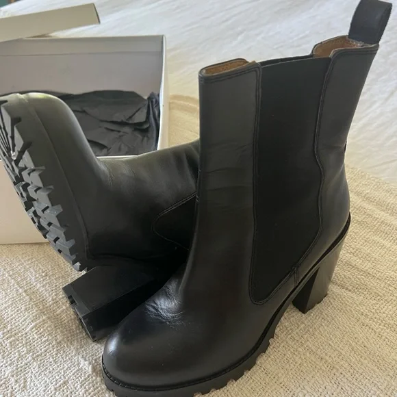 Witchery full leather Wickham boots size 38 - Picture 2 of 4